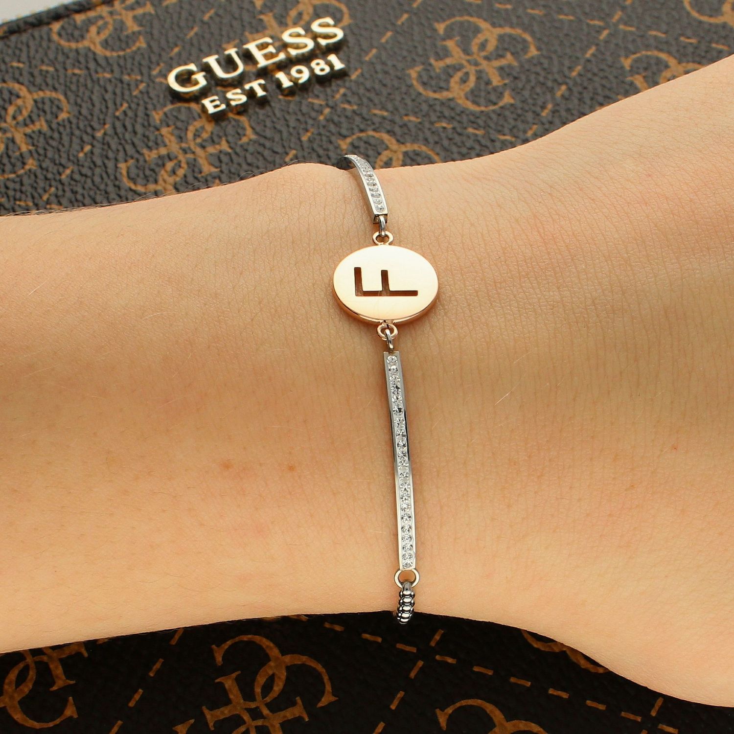 Bransoletka Nomination Italy z kolekcji Milleluci Letters..jpg